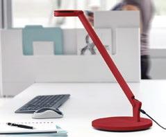1+1 LED PERSONAL task light Completely illuminates the user s active work zone and features a dimmer for perfect personal adjustment.