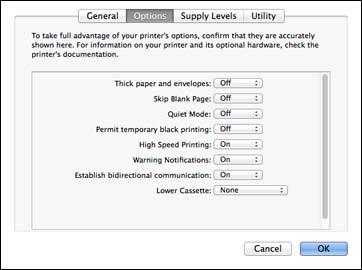 8. Click Print in Black to print your document.