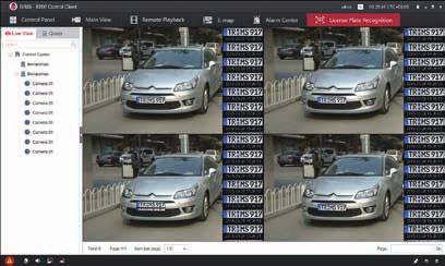 License Plate Recognition Module Allows you to automatically capture license plate numbers, letters, and color and vehicle model, logo, and color.