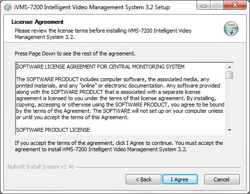 Figure 3. 2 Read & Accept License Agreement 3. Check the checkboxes to choose the components to install, and click Next to continue. All the components are to be installed by default.