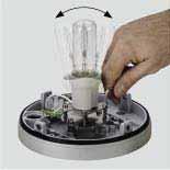 It is necessary to adjust the lamps vertically to bring the burning point into the correct