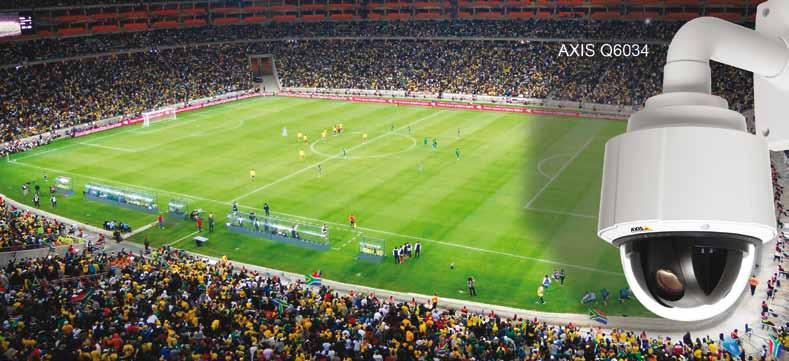 Stadium surveillance and monitoring How to stay ahead of the game A popular sport event attracts many thousands of people, gathered in a stadium to be carried away by the thrills and emotions of the