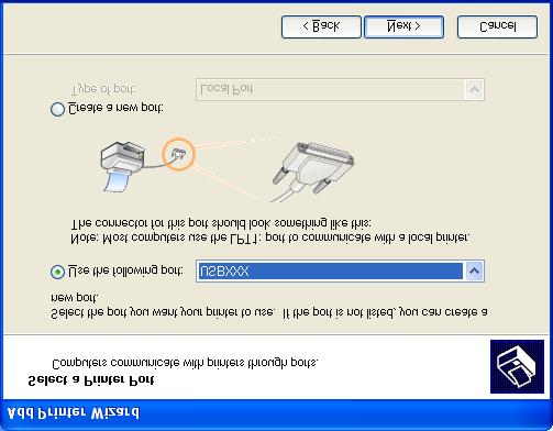 Step 2 For USB Interface Cable Users (For 98/98SE/Me/2000 Professional/XP) A Basic Universal printer driver was installed with the MFL-PRO Software Suite which is certified for use with operating
