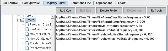 CLIENT Timers Configuration When the Client connection is enabled via a serial or Ethernet (TCP/IP) connection, the following messages will be sent to the Client indicating the status of the preshow,
