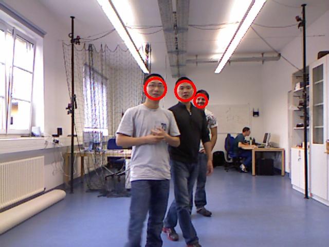 than the OpenCV face detector. This showed that our face detectors are reliable for mobile robots.