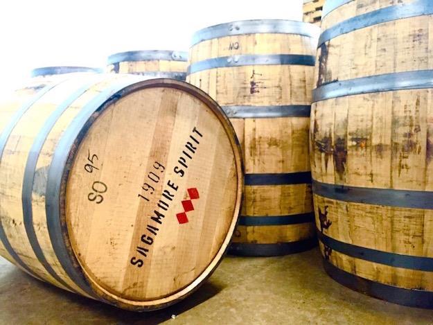On a whiskey label, what does the term "cask strength" or "barrel strength" mean? D.