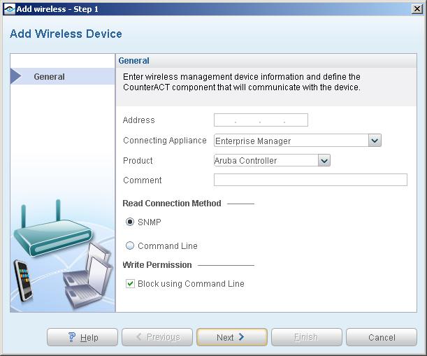 Similarly, you can use the Export and Import options to download, modify, and upload configuration settings between Appliances. See the Wireless Plugin Configuration Guide for details. 1.
