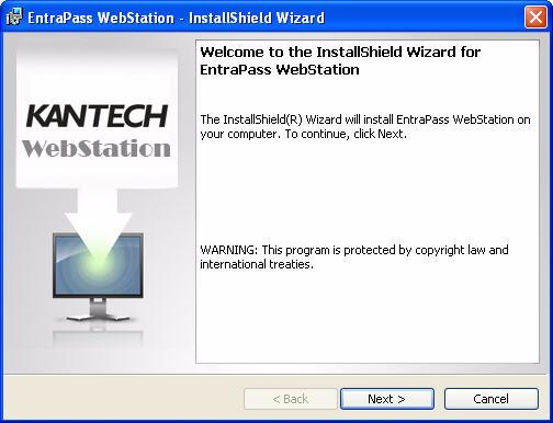 3- Installing the SmartLink and the EntraPass WebStation (continued) 19. Check the option: Install SmartLink as NT/2000/XP/2003 service. 20. Click Next to complete the SmartLink installation. 21.