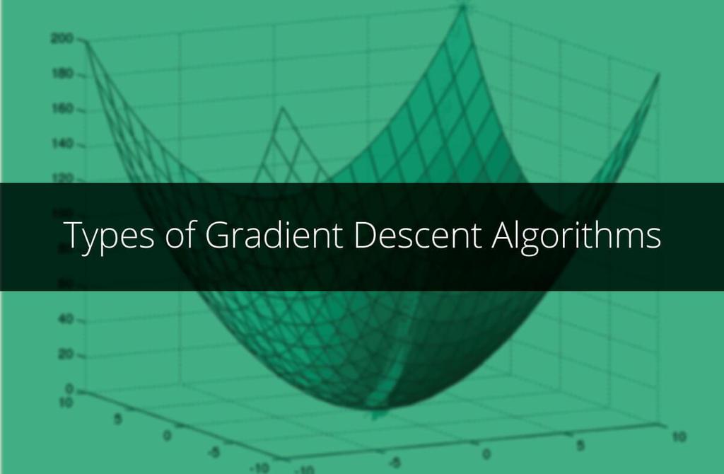 3 Types of Gradient Descent Algorithms for Small & Large Data Sets Introduction Gradient Descent Algorithm (GD) is an iterative algorithm to find a Global Minimum of an objective function (cost
