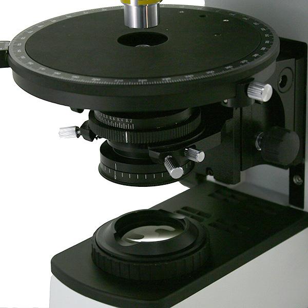Microscope Features Attachable professional measuring mechanical stage provides more control over samples. Stage provides moving range of 0mm x 0mm with high precision micrometer reading 0.