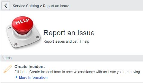 INCIDENT FORM First Section The first section of the incident form will be as shown below, note that there is a link to the Sakai Status Page and User Guides which
