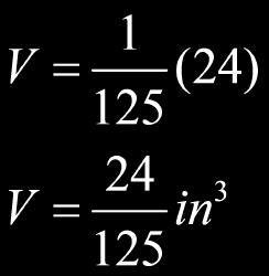 Method 1: Find volume of one small cube and multiply it by the number of