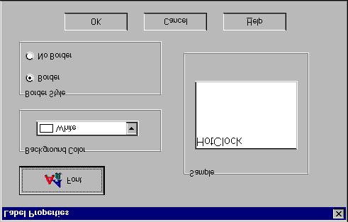 Formatting the Clock From the main menu that runs across the top of the screen, select FORMAT.