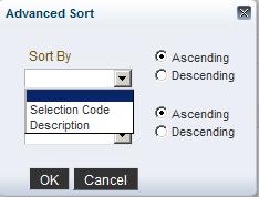68 2. Select the column header you wish to change. Detach -detach the results table and enlarge it to fill the browser window.