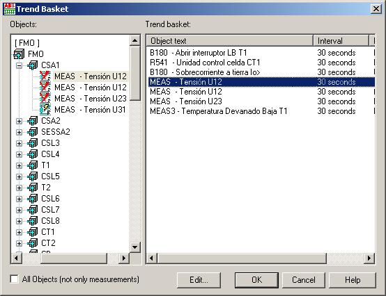 1MRS756118 MicroSCADA Pro SYS 600 9.2 8.3.5. Copying trends In Trend display, you can copy the selected trend items from the tabular or graphical view to the clipboard of the operating system.