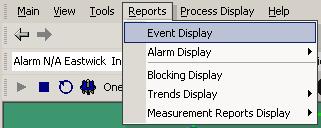1MRS756118 MicroSCADA Pro SYS 600 9.2 An alarm is activated and deactivated The alarm or warning state changes The object value changes The object value is updated, although it is not changed 5.1. Starting Event Display There are two ways to access the Event Display.