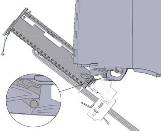 cable ties Wiring position