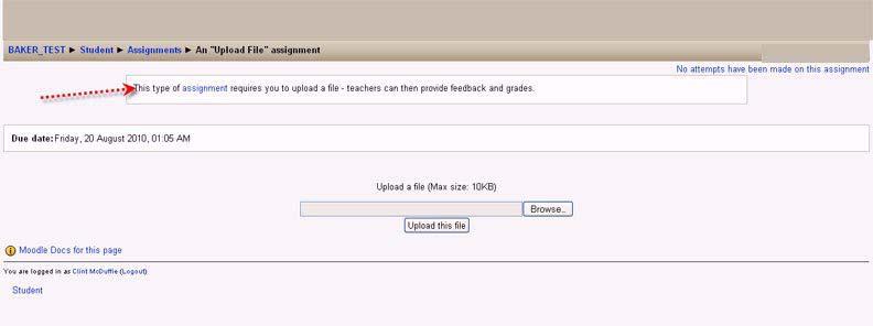 Submitting Your Homework File in Moodle Submitting a homework file in Moodle is no more difficult than uploading your