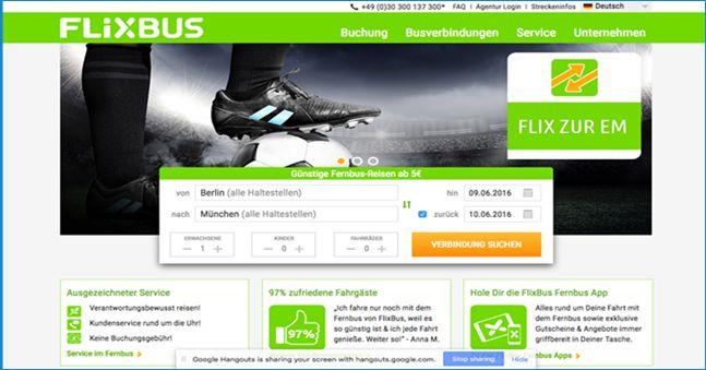 FlixBus Long Distance Coach Operator FlixBus is a long-distance coach operator with 20 million customers yearly and 100,000 daily connections.