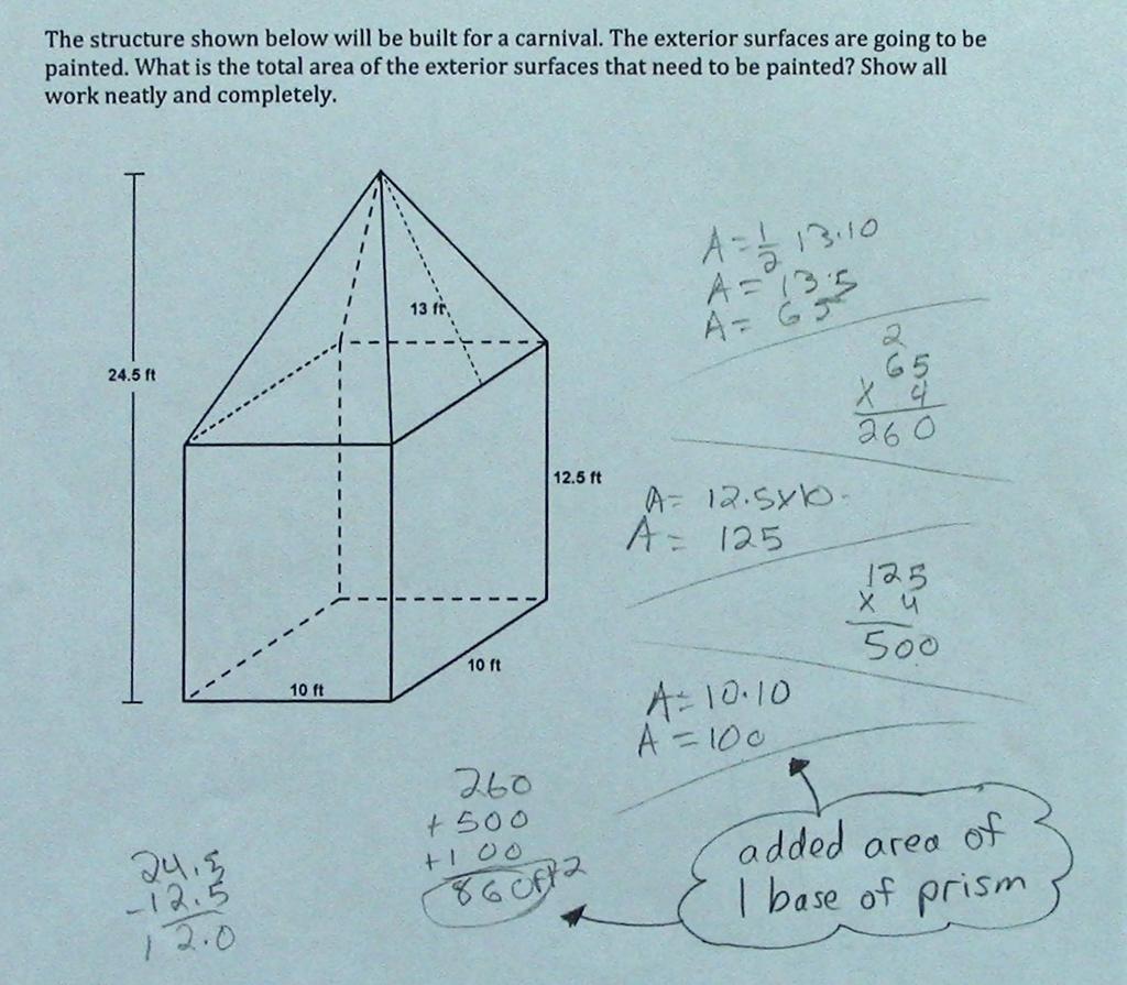 Provide additional practice opportunities. Include shapes whose dimensions are given by fractions and decimals.