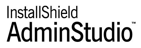 InstallShield AdminStudio Evaluator s Guide Published: April 2003 Abstract This guide helps system