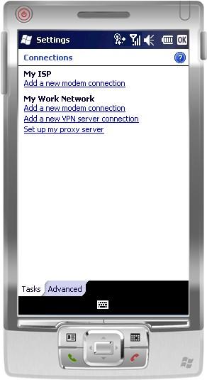 4. In the 'Connections' screen, tap 'Connections' again. 5. In the 'Connections Settings' screen, tap the 'Add a new VPN server connection' link. 6.