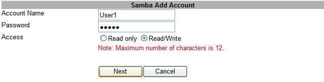 To access the PUBLIC folder of the Samba Server Click on the Windows icon