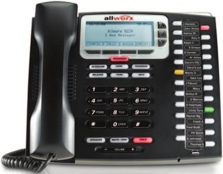 Explore the Allworx IP Phones These sleek new phones don t just look good they meet your needs for today and prepare you for tomorrow.