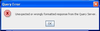 If you get a Query Error dialog, just click on OK. The CD will continue to be written.