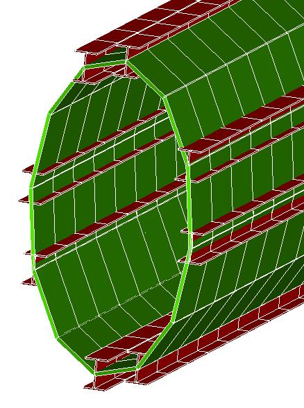 BeamsNormaltoShells Builds From the Beams Normal to Surface Example Program The Femap installation comes