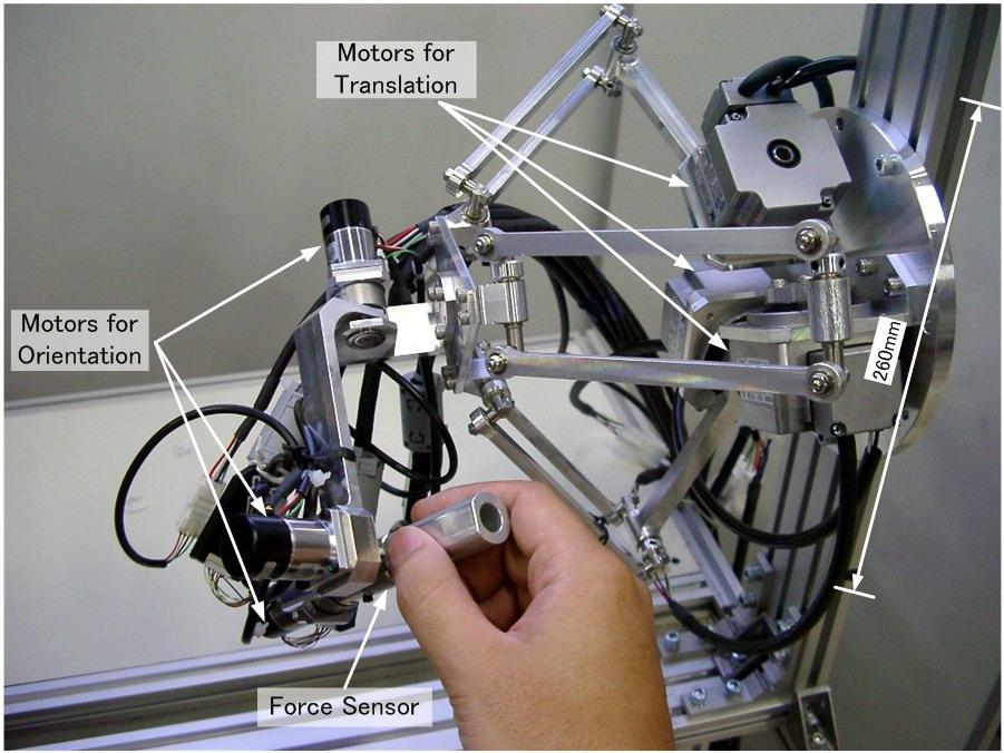 Developed master manipulator that both the position response and the force response are identical, whatever the object dynamics is.
