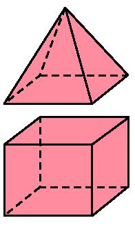 2 bases Lateral surface A cone has one circular base and a lateral surface.