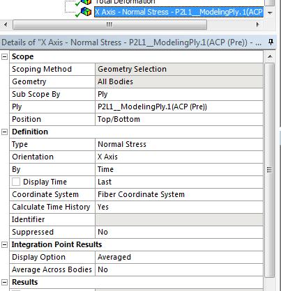 Mechanical now supports ply-based User Defined results and Elemental Coordinate System results.