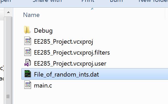 For a specific example, I have a project EE285_project (the generic project that I reuse for most EE 285 examples).