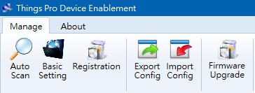 To run the enablement utility, select the ThingsProEnablement item under Start > moxa >