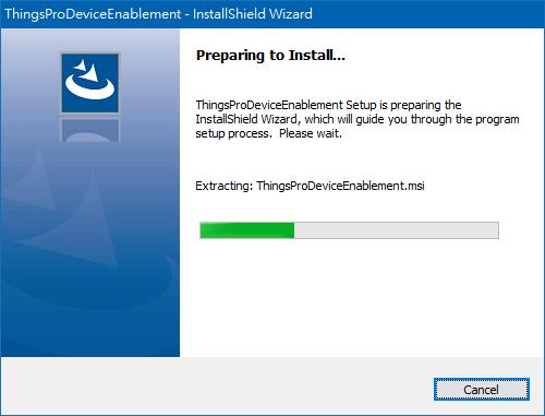 ThingsPro Device Enablement Utility To install the ThingsPro Device Enablement