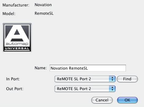 The currently selected automation mode is shown above the AUTOMATION MODE SELECT pot on the top line of the lefthand ReMOTE SL display.