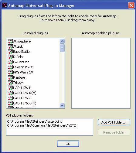 5. Towards the end of installation, the Automap Plug-in Manager will open automatically.