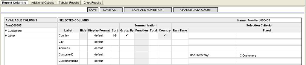 Users will provide a parameter and can change the value for that parameter before running a report.