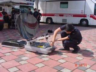 Satellite Comms Equip SCDF with