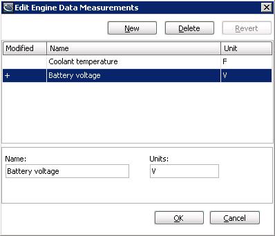 Generator Performance Guide Generator Performance Configuration Tool Edit Engine Data The Engine Data Measurements editor is used to define engine data values and other custom data values for