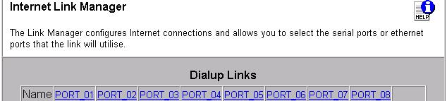 Number: Select the port number being configured Click on
