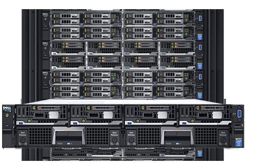 Figure 8. FX2 within a rack Rack front view Rack rear view ToR FX2:2U required VMware vsan Overview vsan is VMware s SDS solution and a radically simple HCI solution.