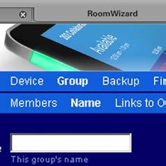 The gateway RoomWizard will display a confirmation page while all other RoomWizards in the group reboot. Wait for all the RoomWizards to reboot before you proceed to the next step.