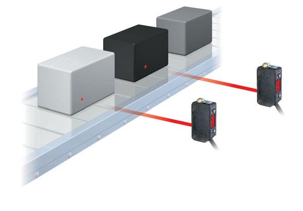 Self-contained Photoelectric Sensors One-touch,fully-automatic calibration allows anyone to adjust the sensor.