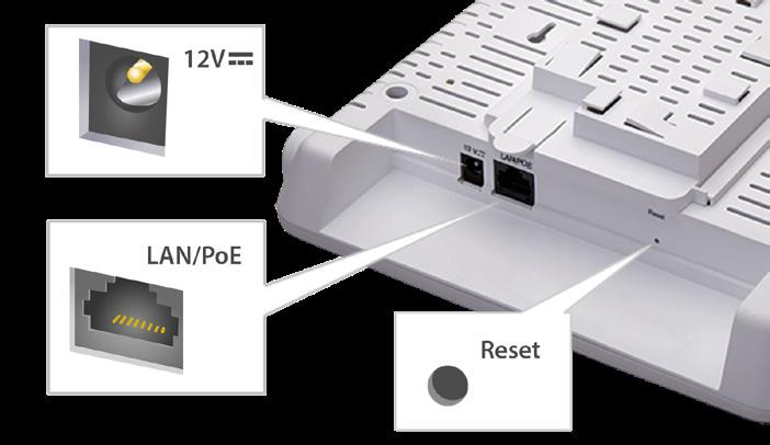 Datasheet 3 Port Description Connector Type Speed/Protocol Power This is a 12V DC input jack that can be used to power the device. 5.5mm Overall Diameter 2.