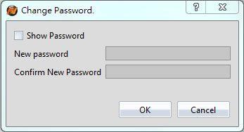 Step 2: Select the Enable Customer ID, the window will display Set Password dialog box as shown in the following figure. Press the OK button after setting New Password and Confirm New Password.
