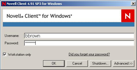 7Using the Forgotten Password Feature The following sections explain how to use and troubleshoot the Forgotten Password feature in the Novell Client TM and Microsoft GINA: Section 7.