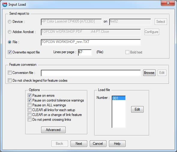 3.6 Data processing in LSS Inputting Data Introduction The LSS Load Input file is the format by which all external data is processed into LSS e.g. data from a survey instrument has to first be converted to a load file via the Input Download & Convert option.