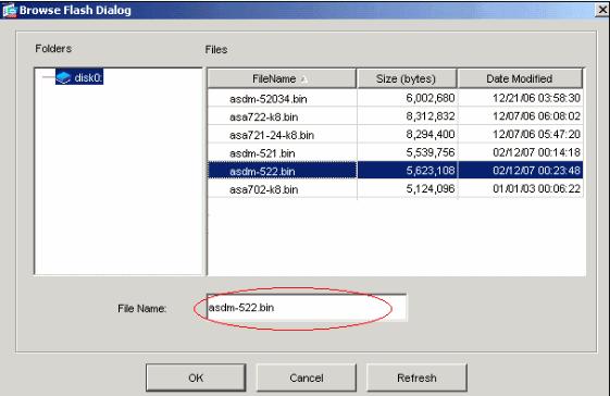 8. Choose File > Save Running Configuration to Flash in order to store the configuration